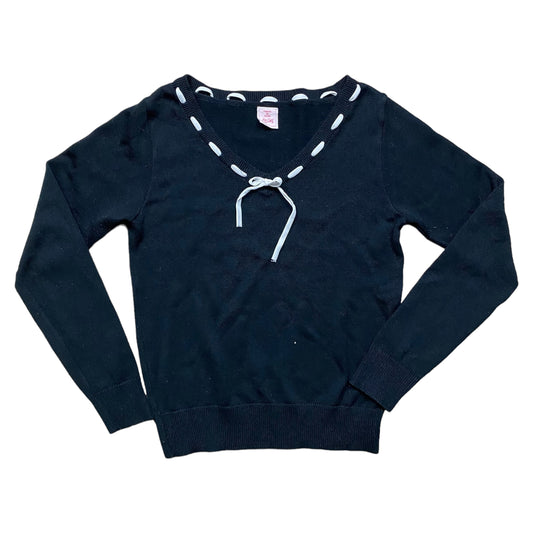 Coquette V-Neck Sweater - XS/S