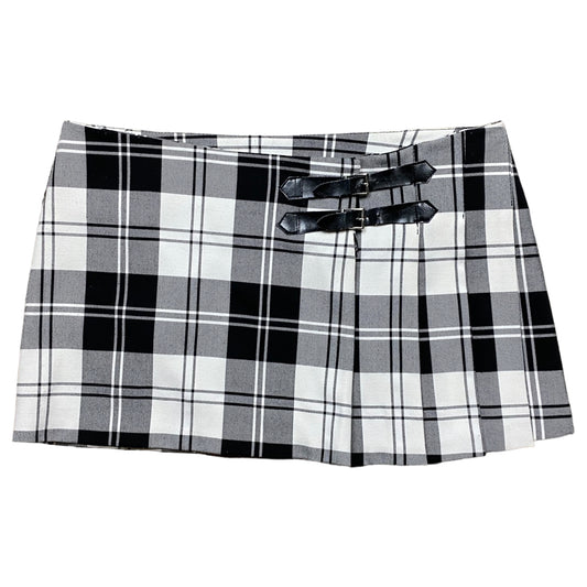 Plaid Mini Skirt - S