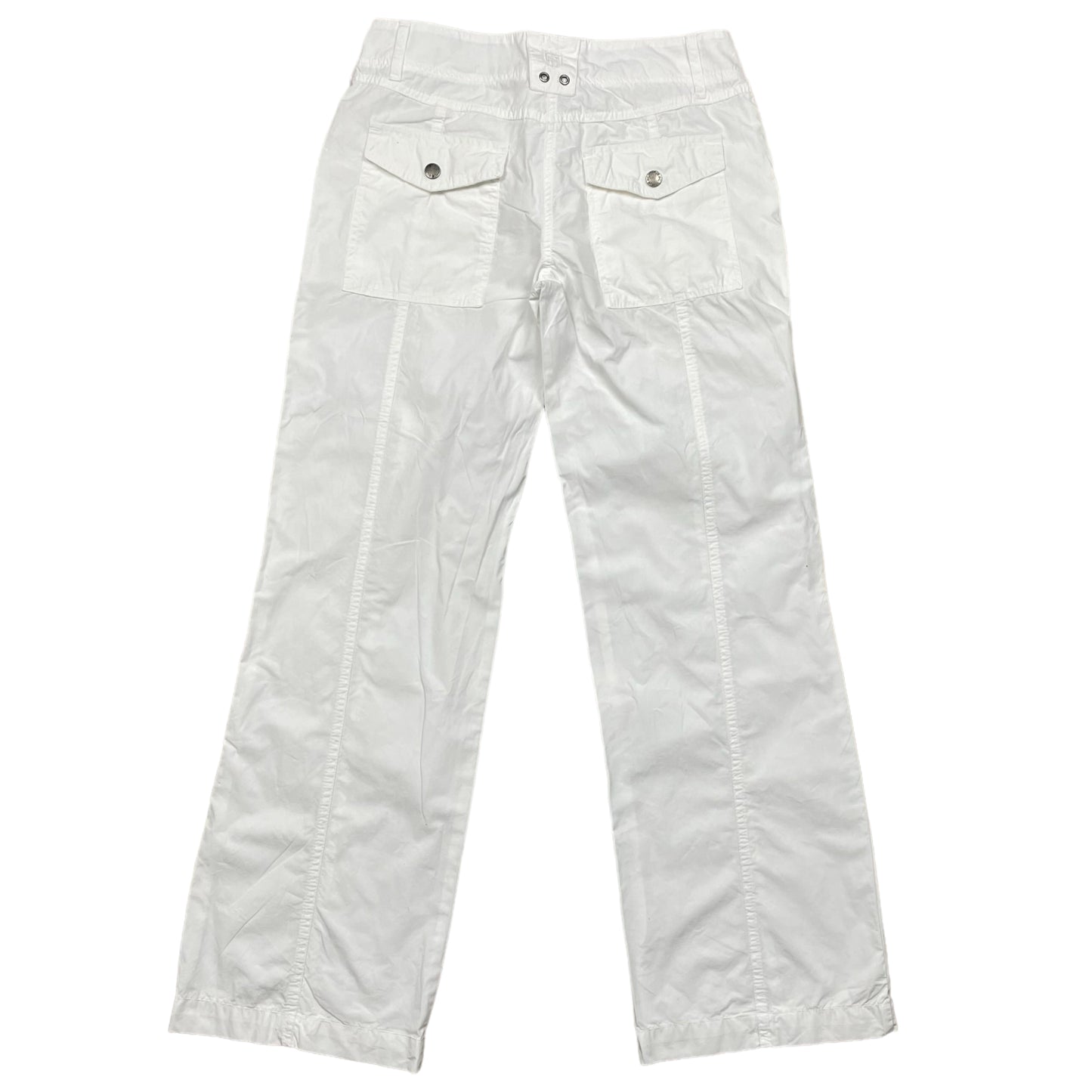 White Cargo Pants - 164/S