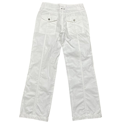 White Cargo Pants - 164/S