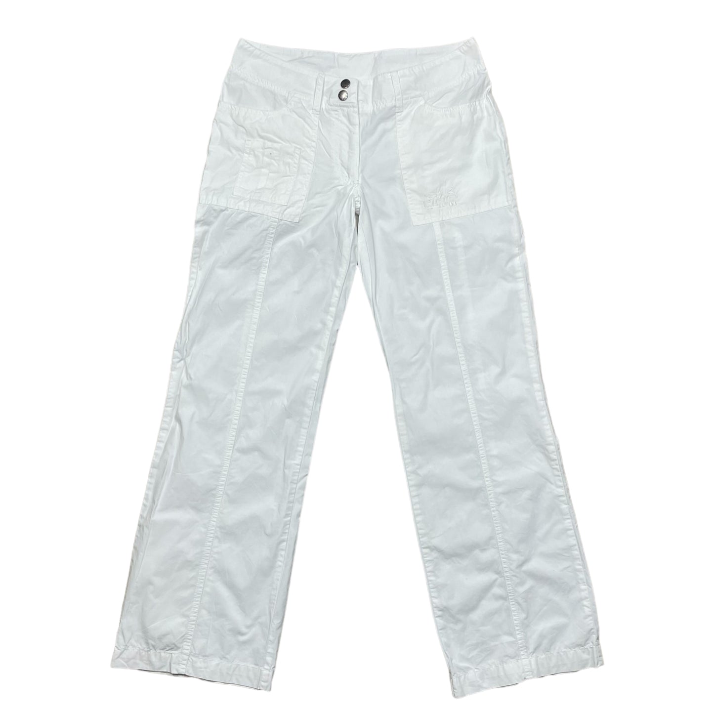 White Cargo Pants - 164/S