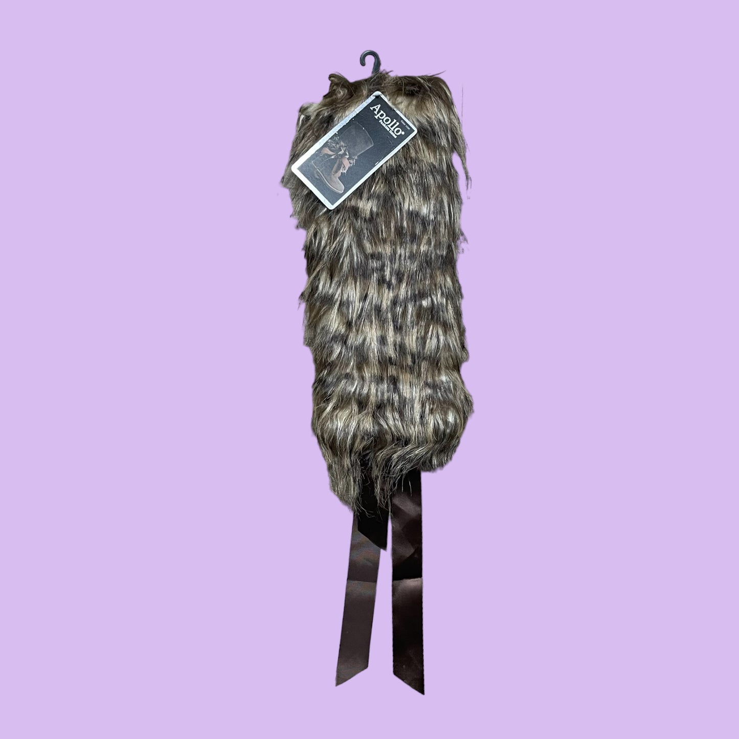 Deadstock Faux Fur Leg Warmers