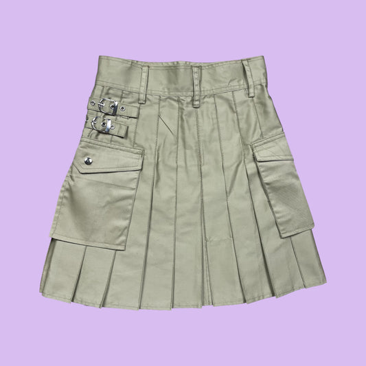 Beige Tennis Skirt - W28