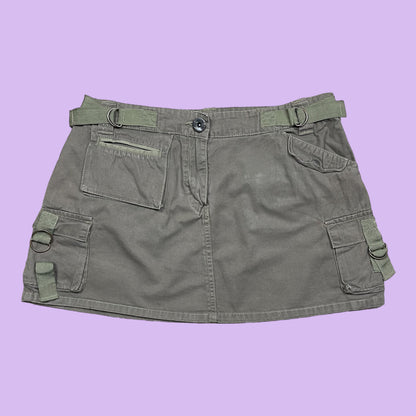 Cargo Style Mini Skirt - DE 40