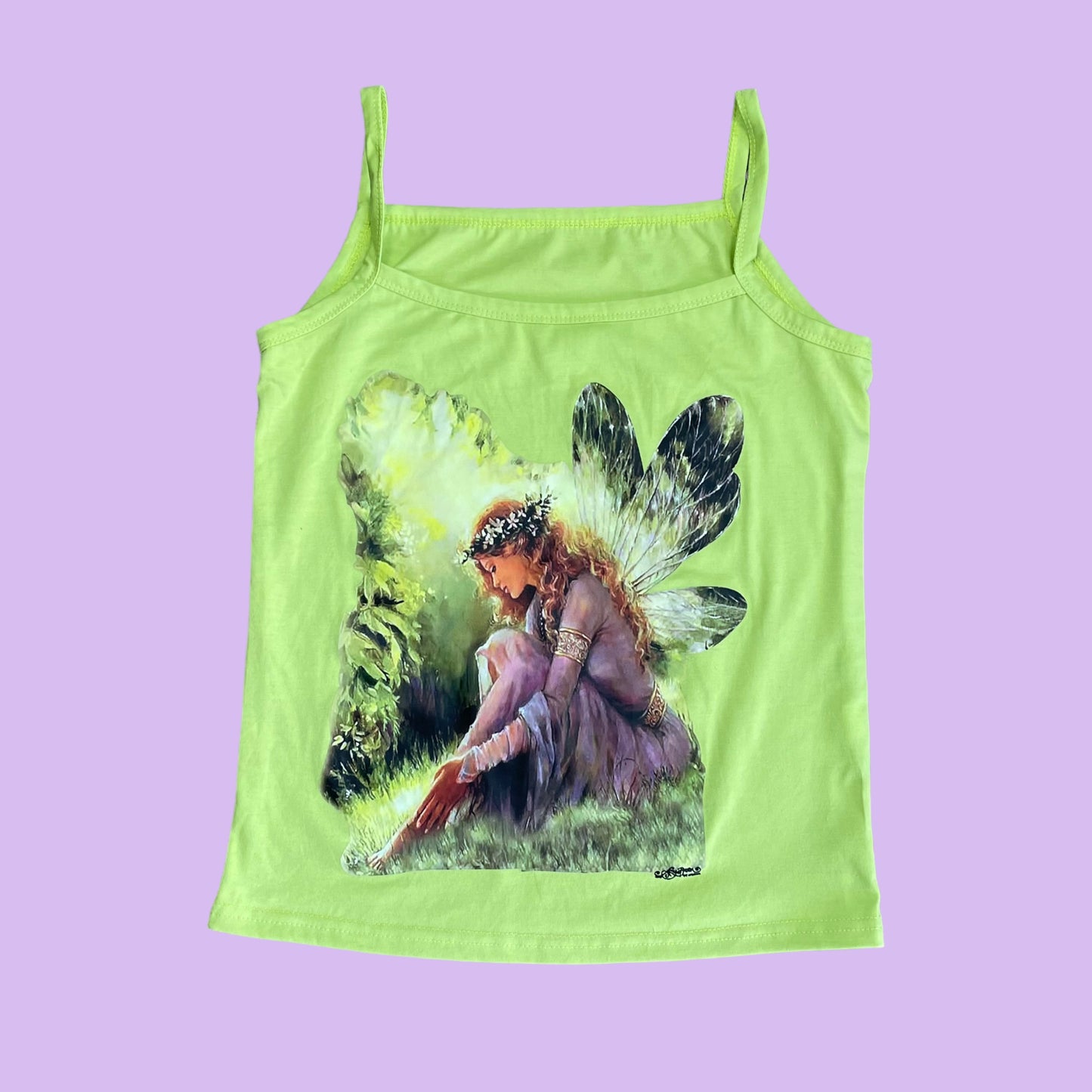 Graphic Fairy Top - S