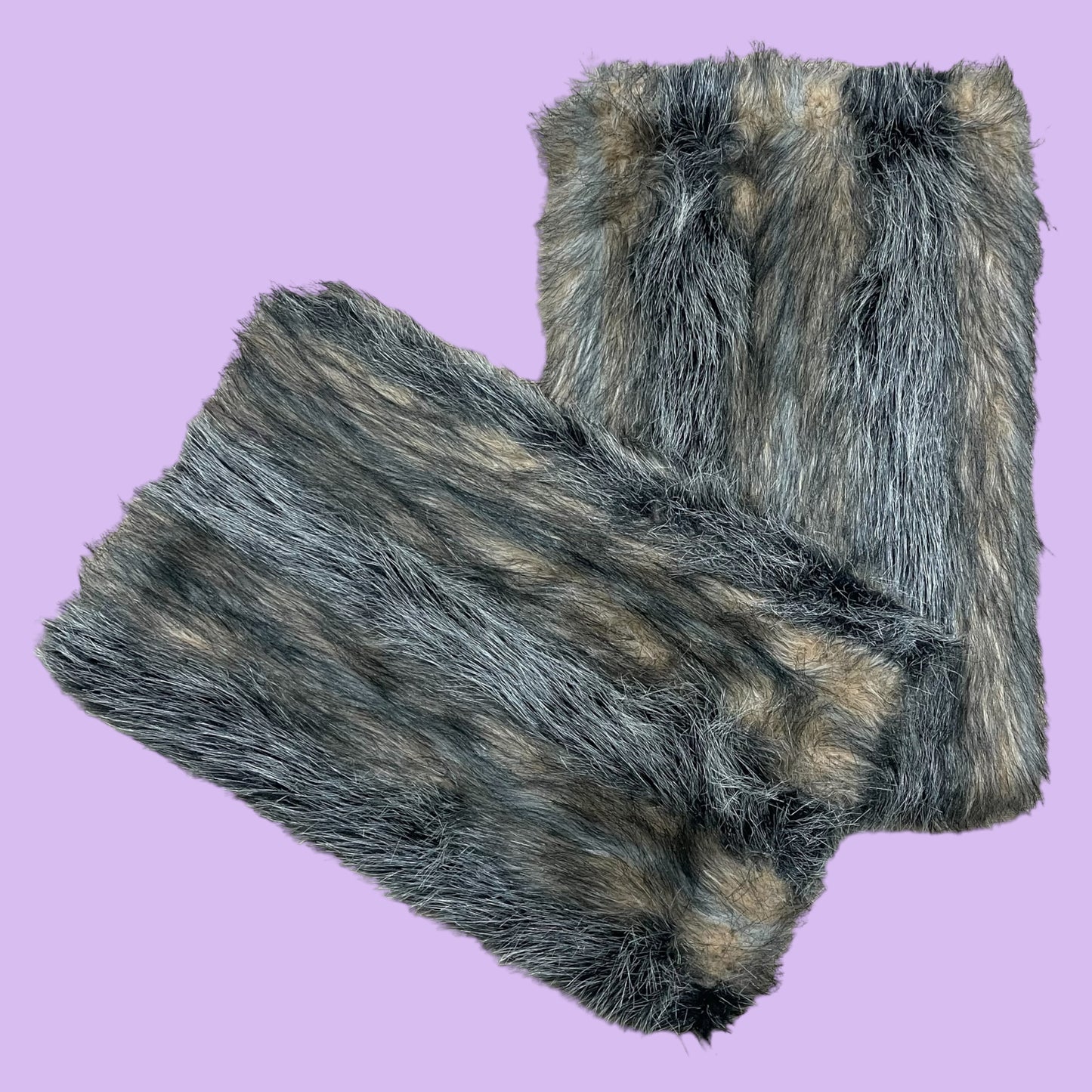 Faux Fur Leg Warmers