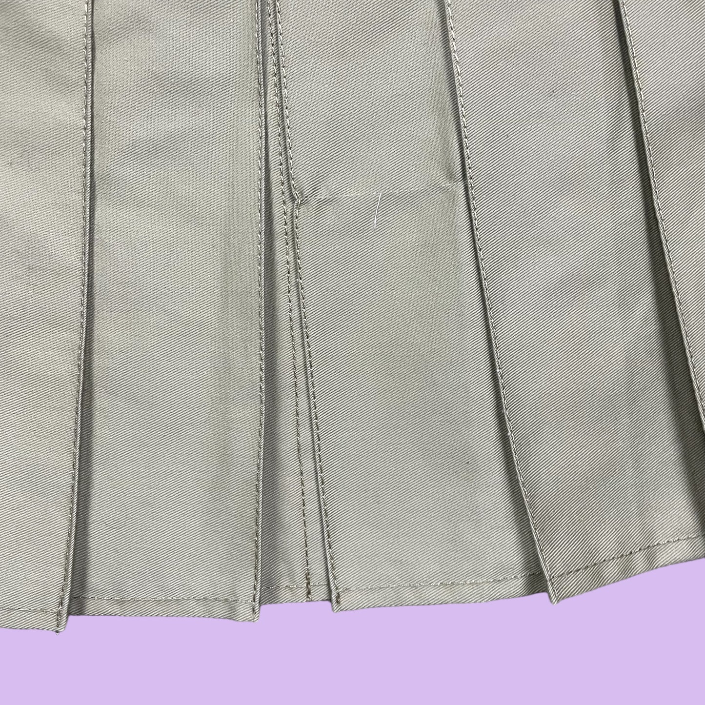 Beige Tennis Skirt - W28