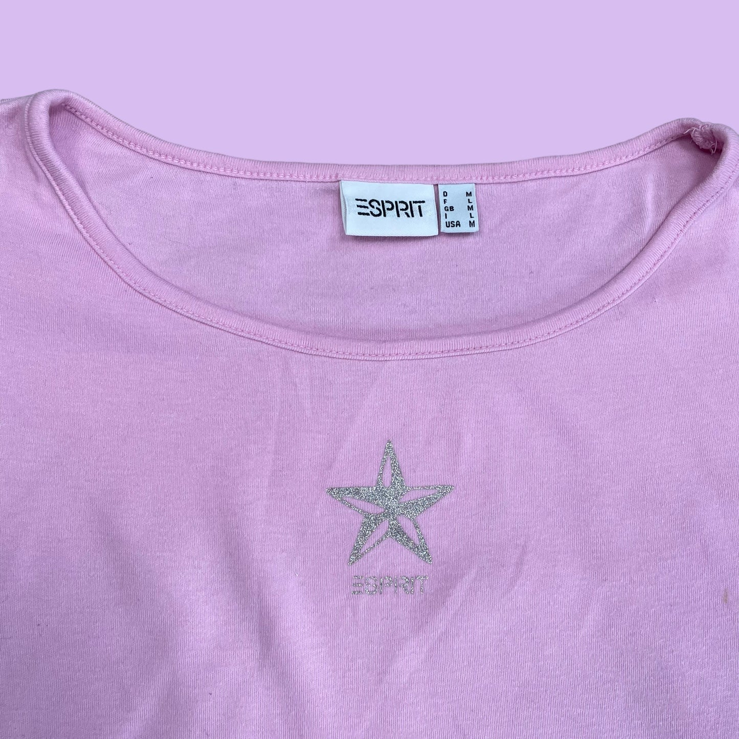 Baby Pink Crop Top - M