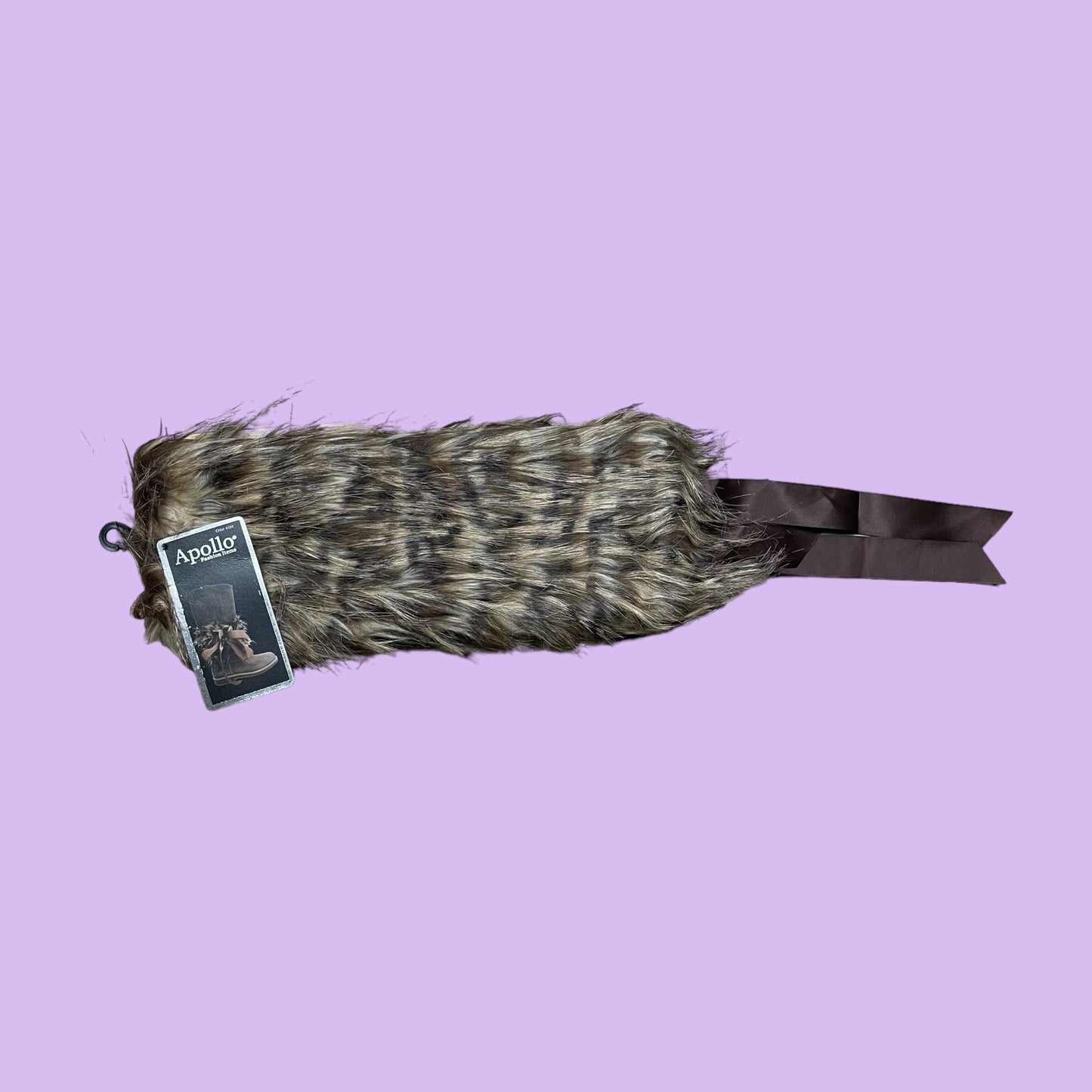 Deadstock Faux Fur Leg Warmers