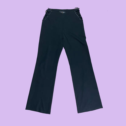 Bootcut Pants With Lacing - XS/S