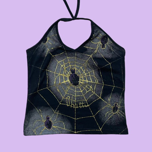 Spider Neckholder Top - S