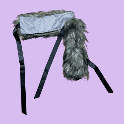 Deadstock Faux Fur Leg Warmers