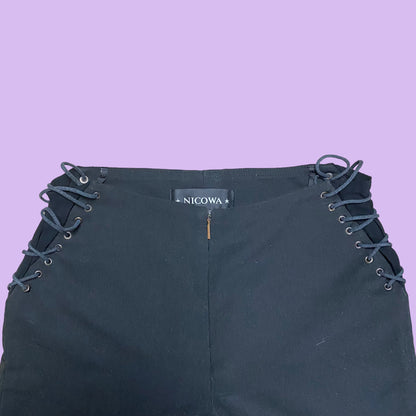 Bootcut Pants With Lacing - XS/S