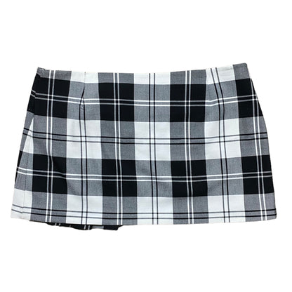 Plaid Mini Skirt - S