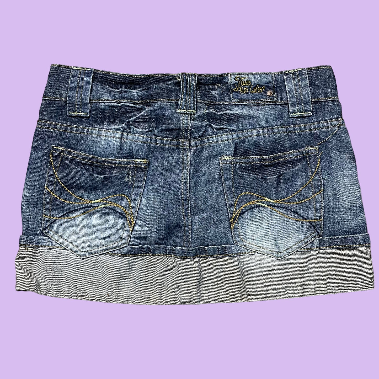 Denim Mini Skirt - DE 38