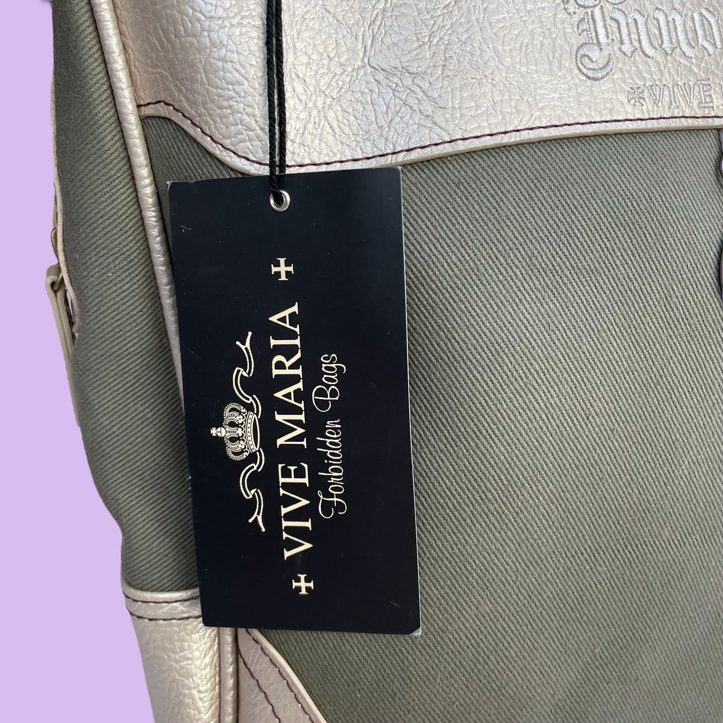 Deadstock "Almost Innocent" Vive Maria Bag With Embroidery