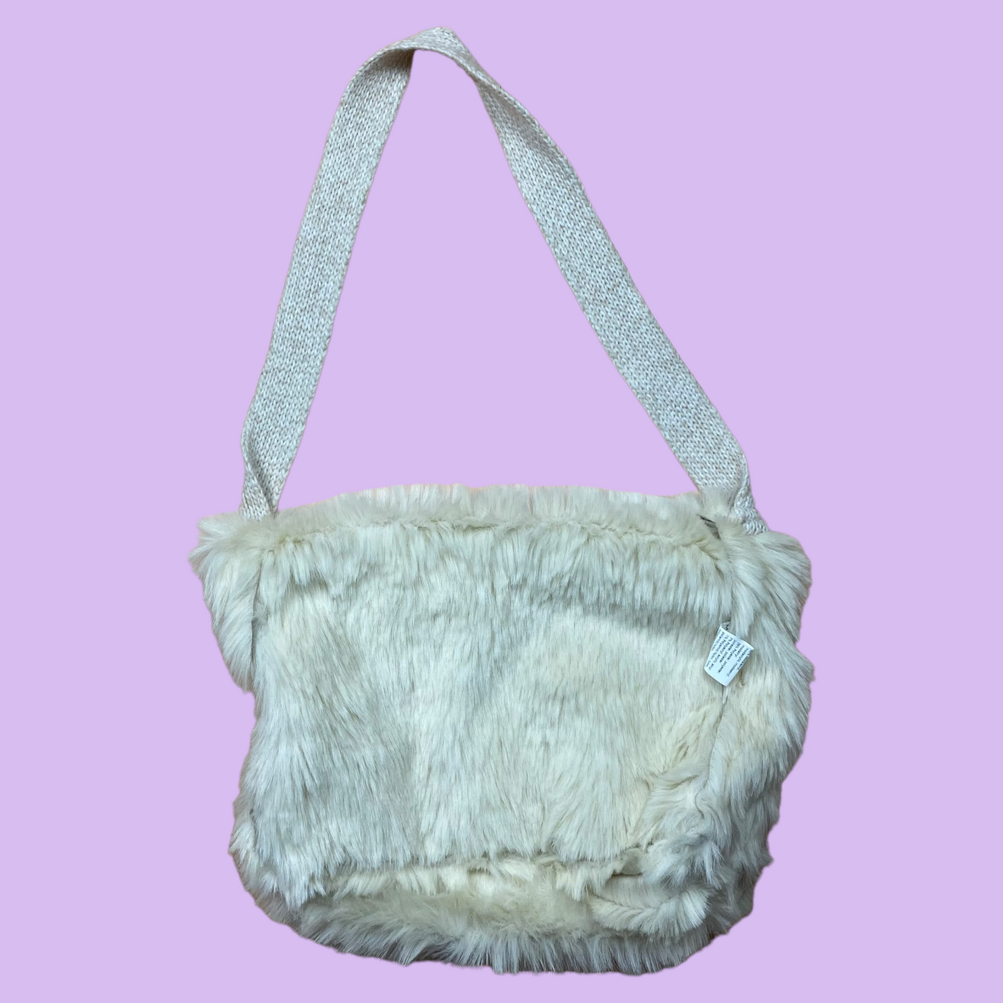 Reversible Faux Fur Bag