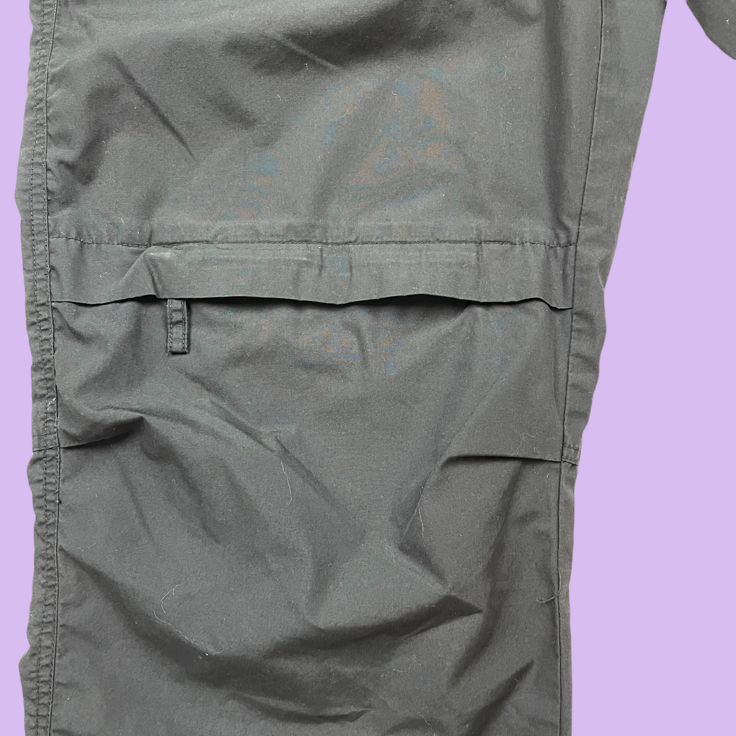 Cargo Baggy Pants with Zippers - W32 L34