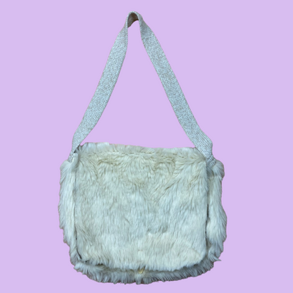 Reversible Faux Fur Bag