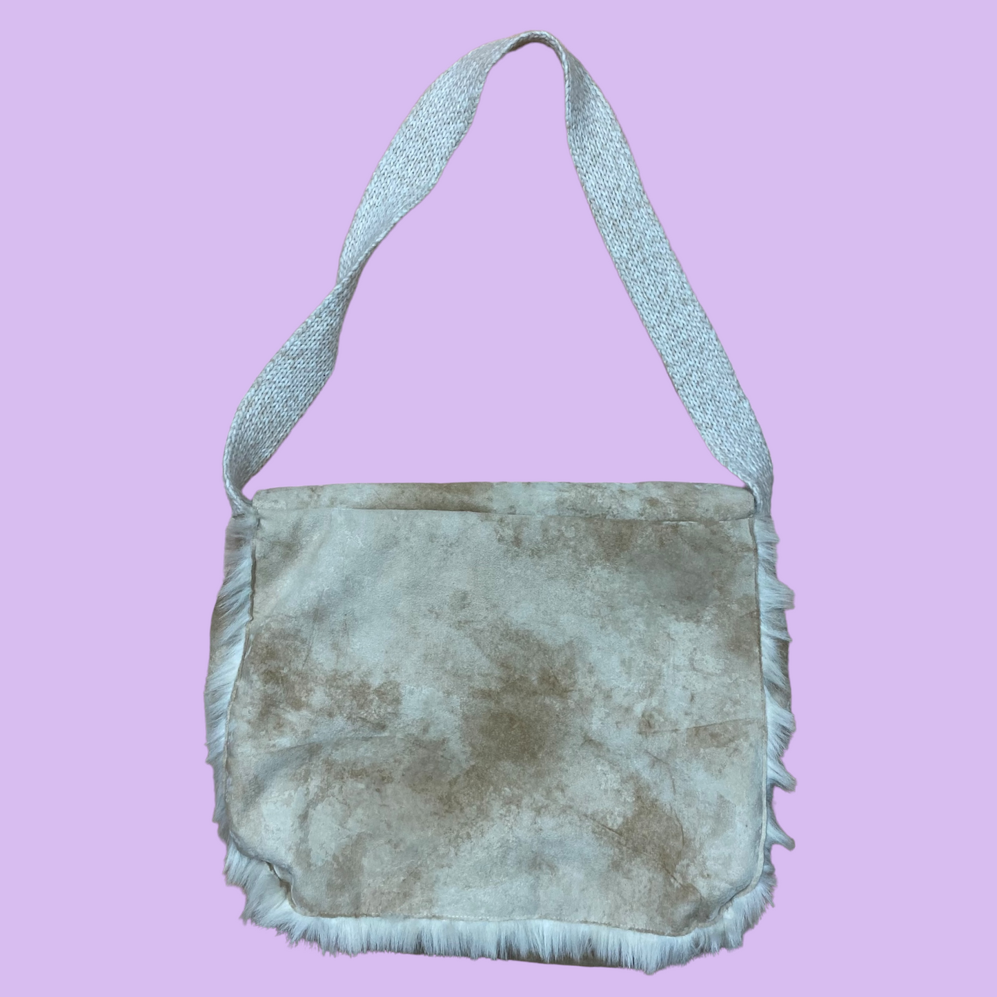 Reversible Faux Fur Bag