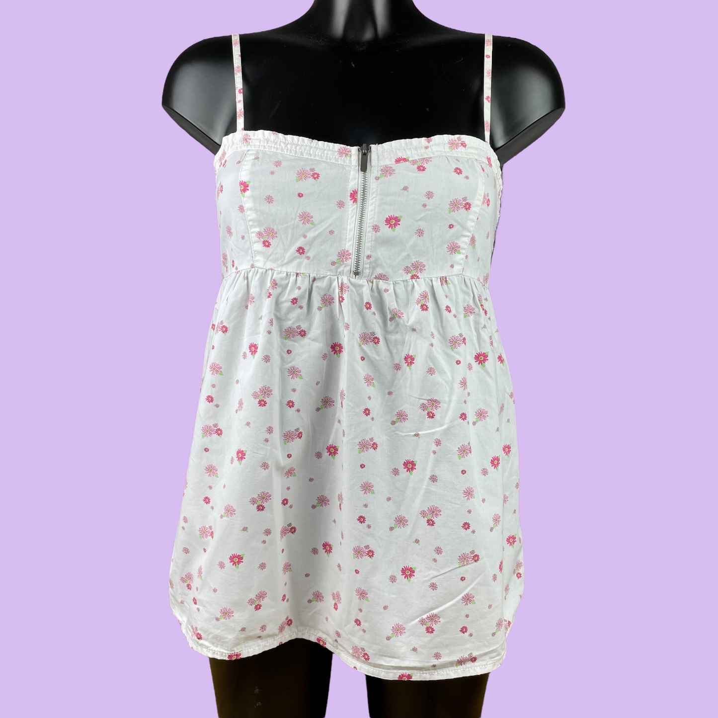 Babydoll Flower Top - M